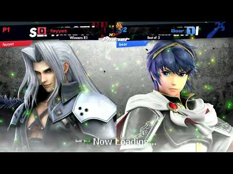Phaser 6: fayyet (Sephiroth) vs Bear (Marth) HDR Singles Winners R1