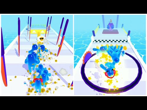 join blob clash 3d level 75 and 76 | blob clash 3d game all levels | max levels join blob clash 3d