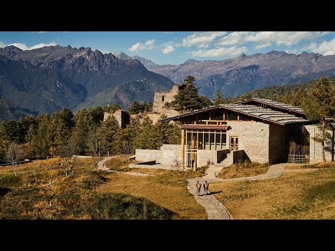 Six Senses Bhutan, Paro Lodge - full tour (5-star mountain lodge)