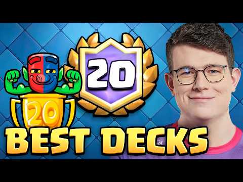 I 5 MIGLIORI MAZZI PER LA SFIDA DELLE 20 VINCITRICI IN CLASH ROYALE! 🏆