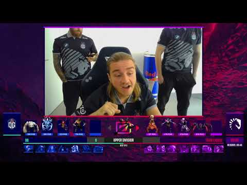 The Casters Guessing What The Teams Are Thinking Liquid Vs OG | Dota 2