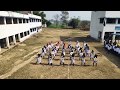 School Drill Flowers With Butterfly