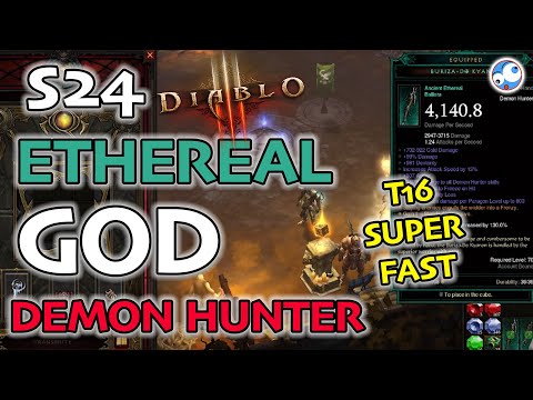 Ethereal Demon Hunter Gears of Dreadland T16 Season 24 Guide (2.7.1 PTR)