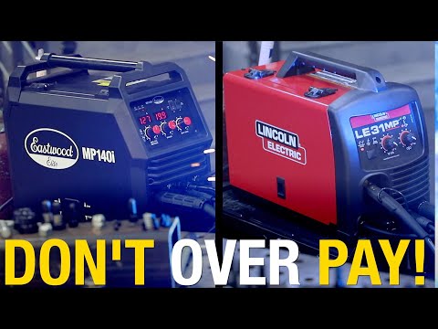 Lincoln LE31MP vs Elite MP140i - MIG TIG STICK Weld for $300 LESS! Eastwood