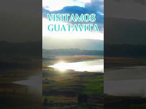 Guatavita el pueblo inundado en cundinamarca (Colombia).