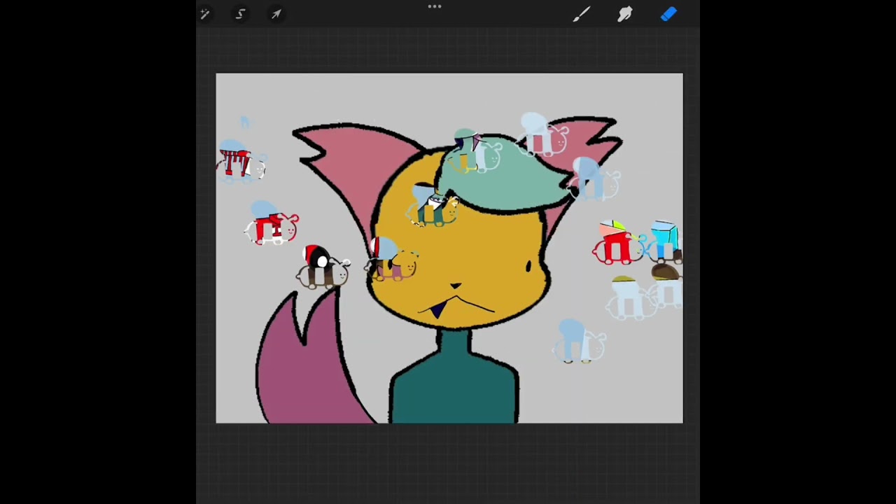 Random color art challenge 2