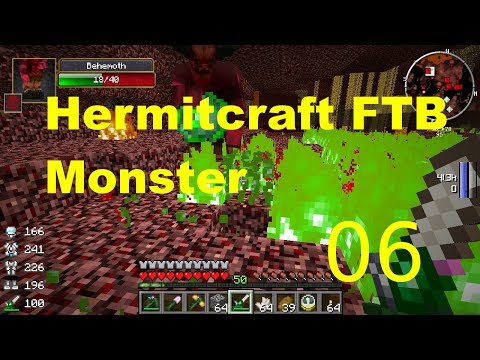 E-006- Nether Mining - Hermitcraft FTB Monster
