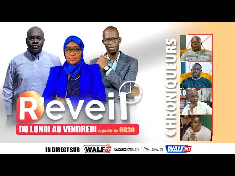 Votre matinale le R’Eveil du JVendredi 23 Janvier 2025 Sur Walf Tv