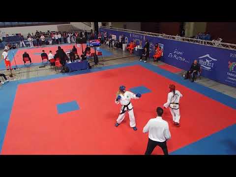 Inga Palu (EST) v Liubov Spyrydonova (UKR) - Female -62Kg Sparring Semi Final