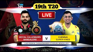 🏏 RCB vs CSK LIVE Score, Royal challengers Bangalore Vs Chennai Super Kings live score, csk Vs rcb