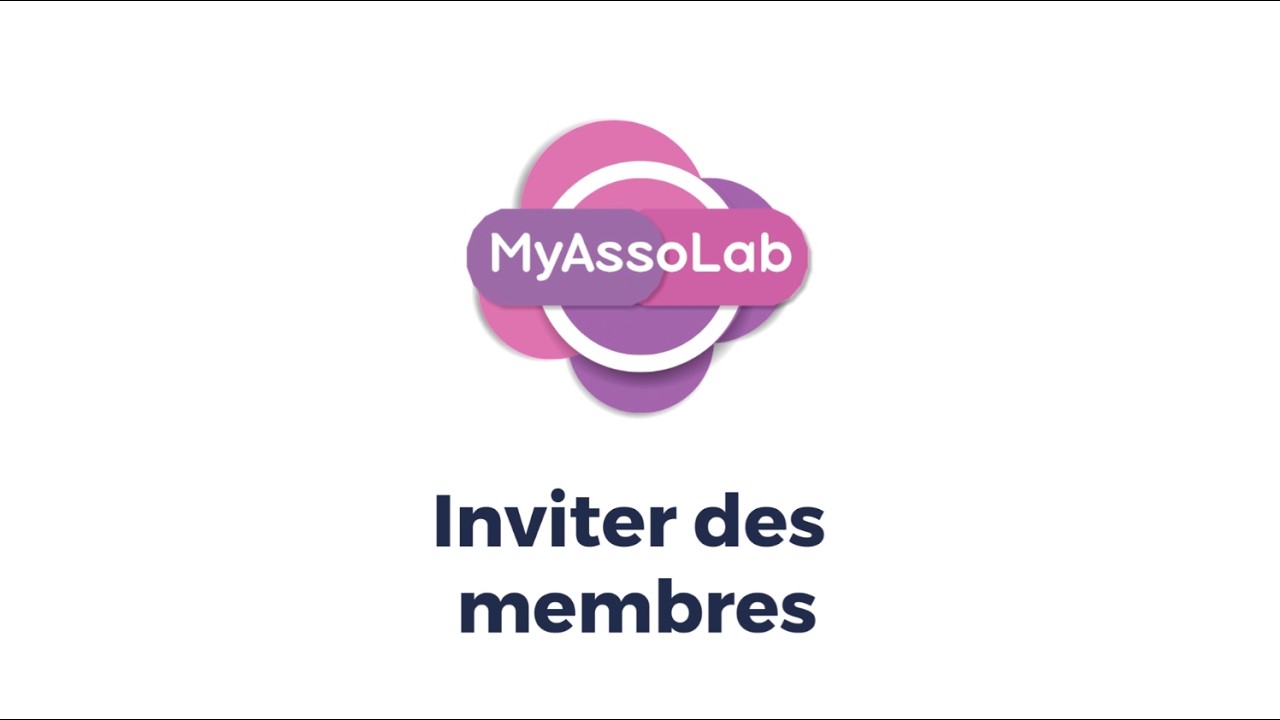 Inviter des membres sur MyAssoLab