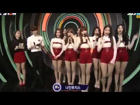 150127 Nine Muses (나인뮤지스) Interview @ THE SHOW [1080P]
