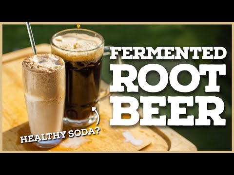 FERMENTED ROOT BEER: How to Make Homemade Soda with a Ginger Bug