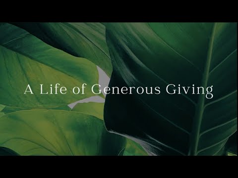 A Life of Generous Giving - Words from Baha'u'llah