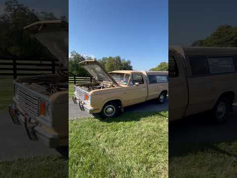 1978 Dodge D150 Custom Diesel by Clarke Motors