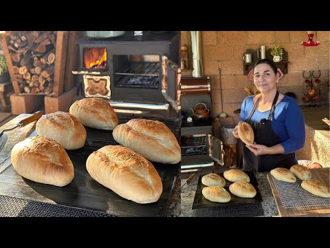 Birote Bread, Bollo or French Bread Baked in Wood (Lent Recipe) - The Widows' Inheritance