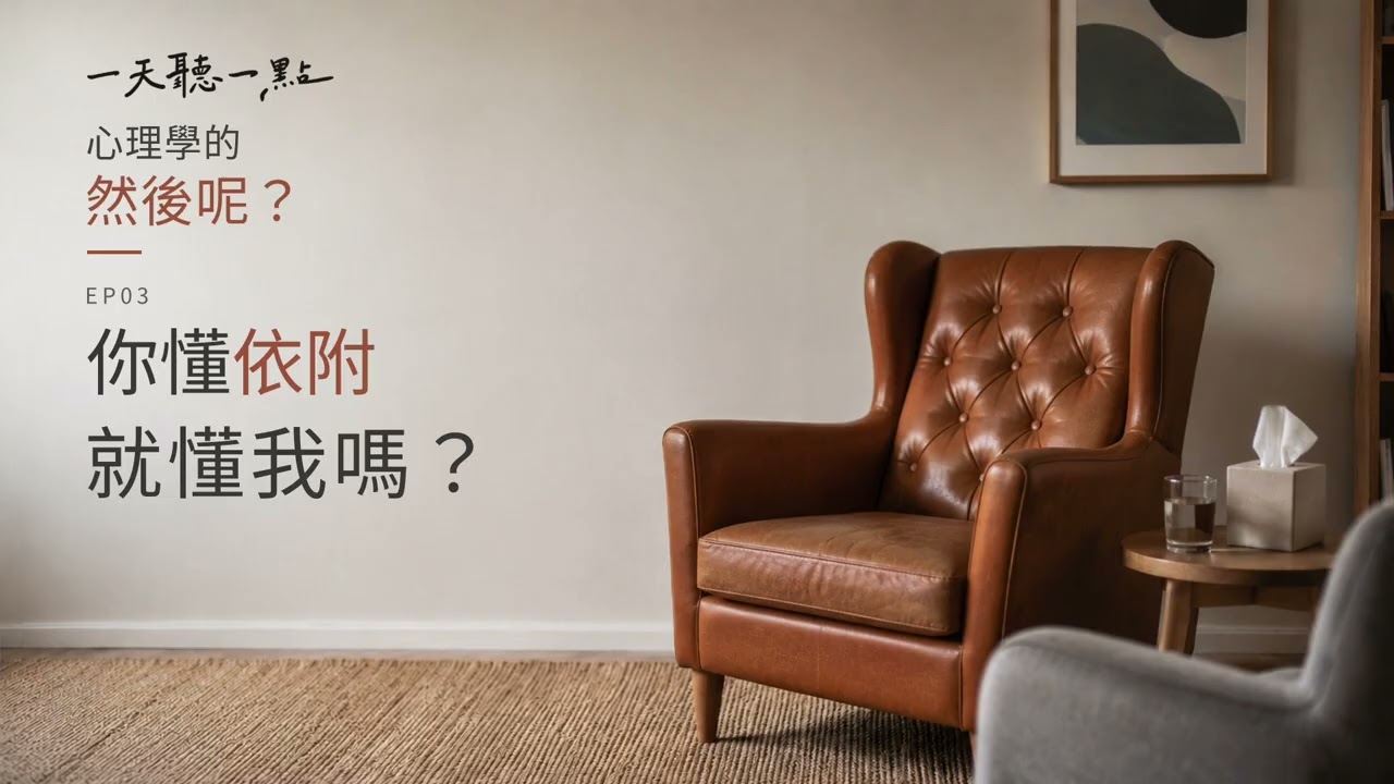 心理學的然後呢？EP03｜沒照他的期待，就是你有問題？｜別把依附類型當成攻擊的武器