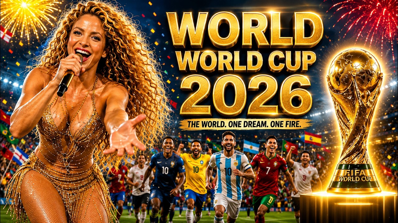 ONE FIRE 2026 🔥⚽ | Shakira – World Cup 2026 Anthem | Emotional & Epic 4K Music Video