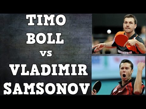 TIMO BOLL vs VLADIMIR SAMSONOV (Euro TOP-12 2009/Final/Timo Boll vs Vladimir Samsonov/table tennis)