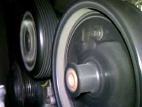 ENGINE RUNNING WITH BELT ON