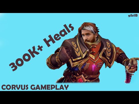 Corvus 300k Heals Ranked Gameplay | Paladins | gibilB