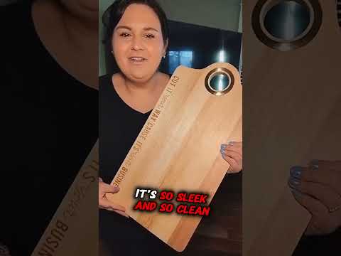 Tabitha Brown Wood Cutting Board