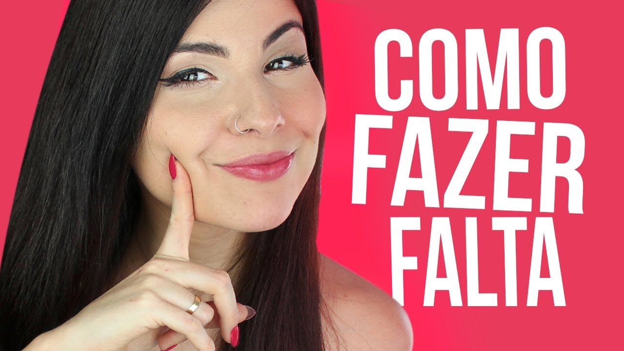 APRENDA A FAZER FALTA