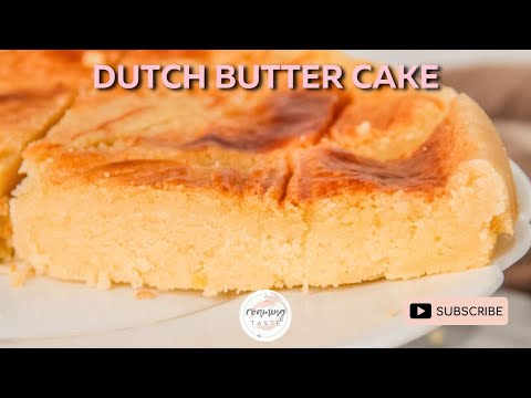 How to bake Dutch Butter Cake | Bakes in 20 minutes | Serves 12