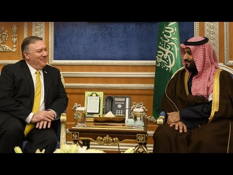بومبيو يلتقي الملك سلمان وولي العهد في الرياض قبل قطع زيارته الشرق أوسطية لأسباب عائلية