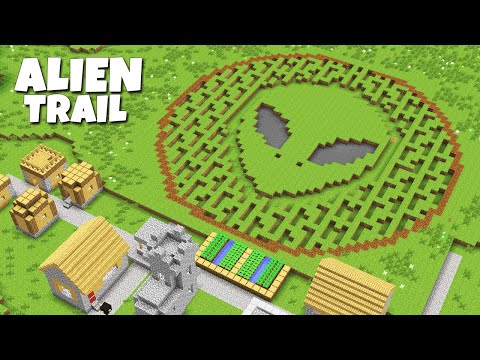 Holy Dolly Minecraft - You WILL BE SHOCKED where THESE CURSED ALIEN TRAIL LEAD in Minecraft SECRET PASSAGE TUNNEL my craft