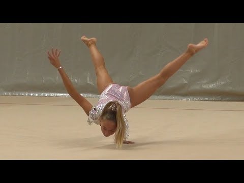 Annika Absalon – 12y winner – Estonian Children Fitness Championships 2018