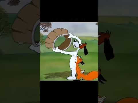 Droopy and the fox.. 😂 #funny #cartoon ##droopy #fox
