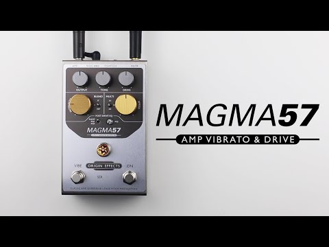 Origin Effects MAGMA57 Amp Vibrato & Drive Effects Pedal image 4