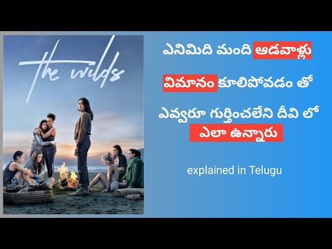The Wilds web series explained in Telugu || Amazon Prime videos || english web series explain