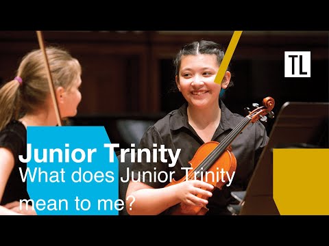 Junior Trinity, Four Part Choir Students – What does Junior Trinity mean to me?
