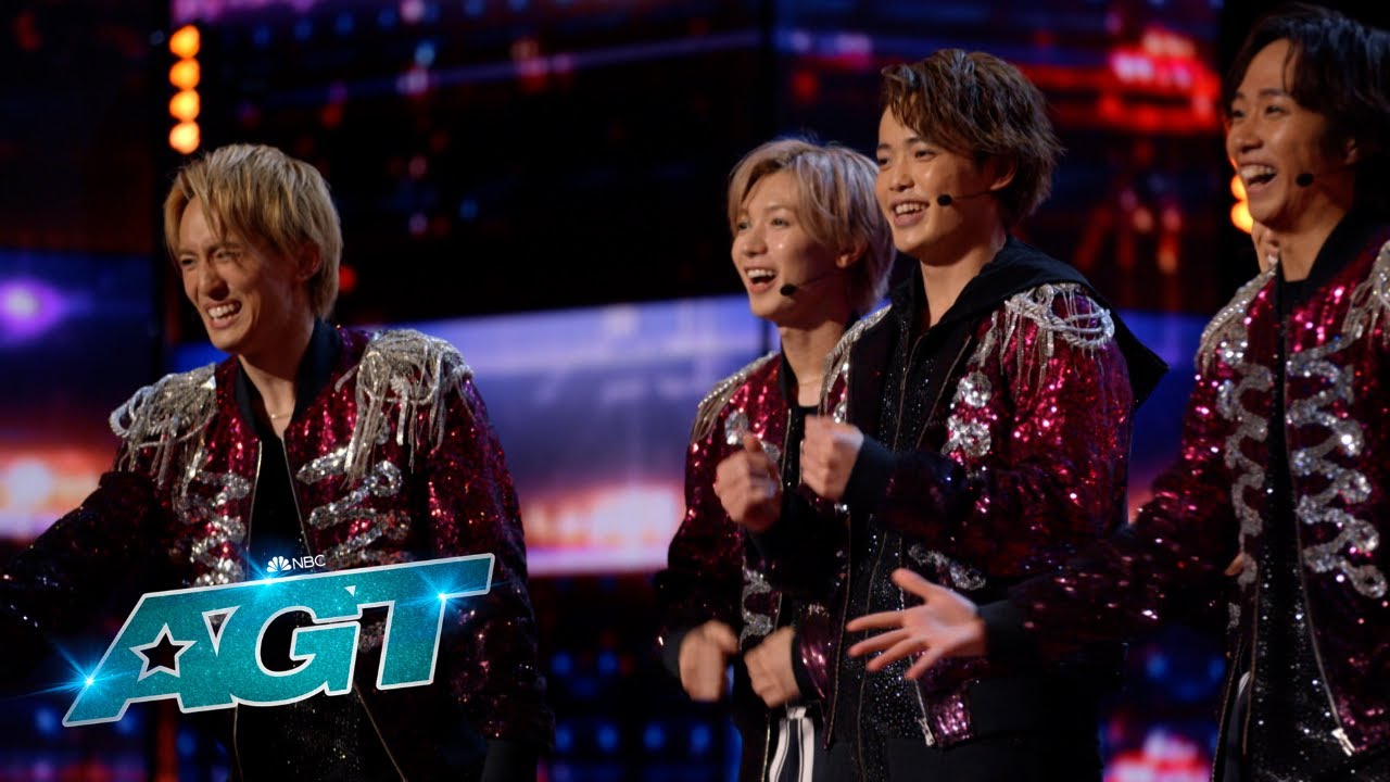 Travis Japan performs on AGT | #shorts thumbnail