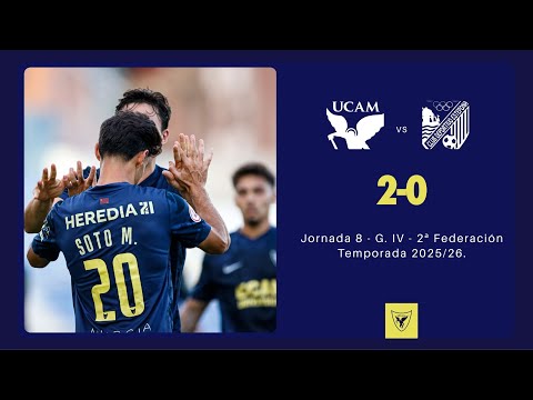 📺 Resumen: UCAM Murcia CF - CD Estepona (2-0)