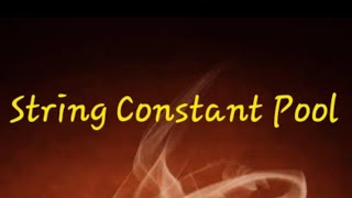 String Constant Pool in Java @javasip-official #string #java #constant #pool