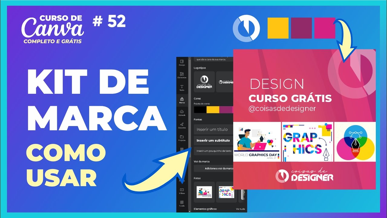 Como usar o kit de marca do Canva de modo fácil e profissional