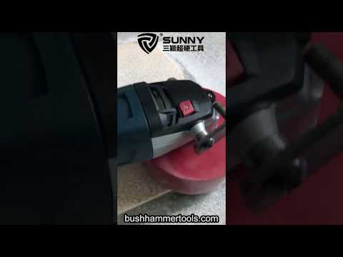 150mm angle grinder bush hammer plate for grinding micro crystal stone