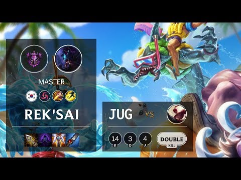 Rek'Sai Jungle vs Lee Sin - KR Master Patch 10.9