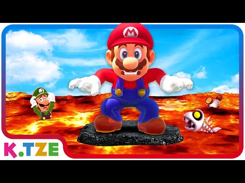 The floor is lava, EXTREMELY 🔥😱 Super Mario Odyssey Story