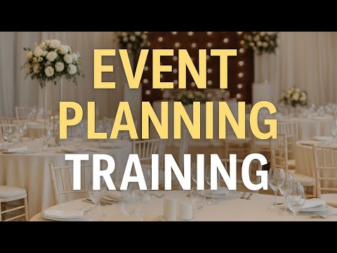 Event Planning Training Course Lecture | Learn Professional Event Management Skills