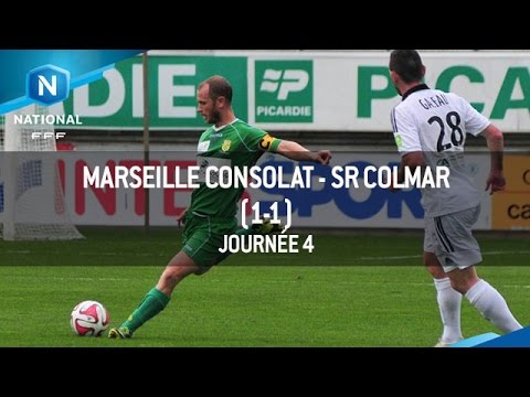 J4 : Marseille Consolat - SR Colmar (1-1), les buts