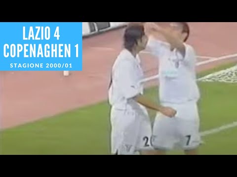 21 agosto 2001: Lazio Copenaghen 4 1