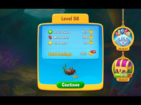 Fishdom Level 58