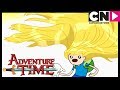 Adventure Time Finn S Beautiful Hair Saves The Day Cartoon Network