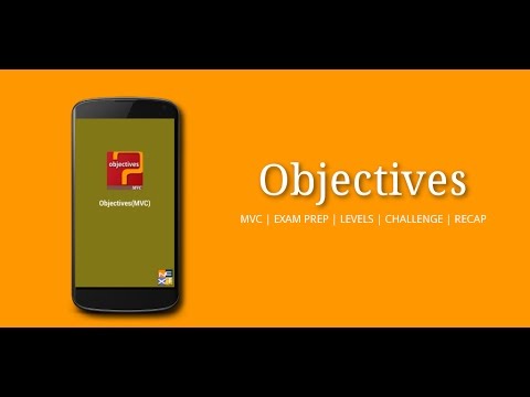 Objectives (MVC) Video