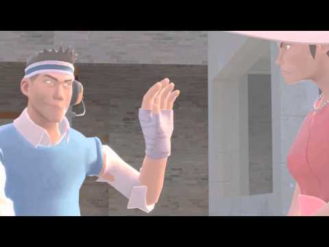 [SFM Tennis] The laws of stupidity: winking