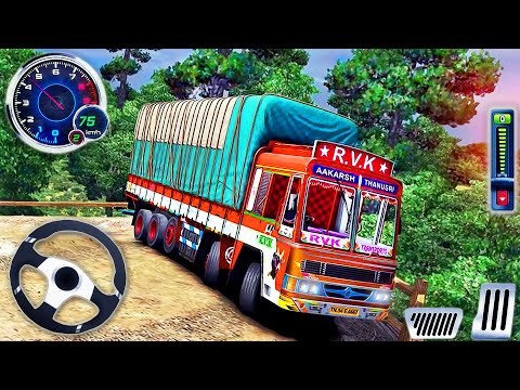Indian Truck Cargo Duty Driver - Offroad Truck Driving Simulator - Android GamePlay